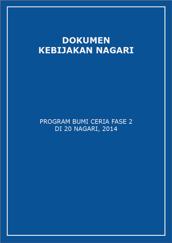 Read more about the article Dokumen Kebijakan Nagari